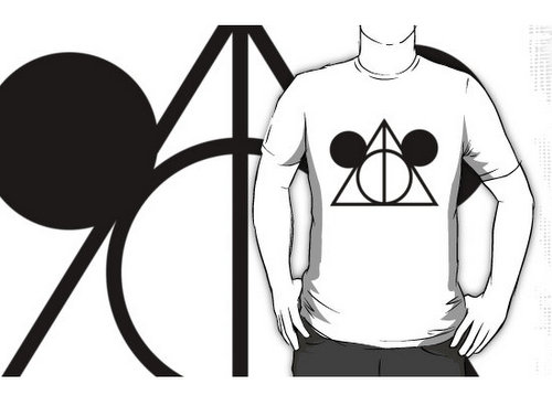 Mickey Mouse Harry Potter Mashup Tee