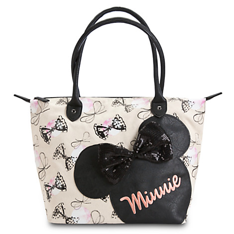 Boven hoofd en schouder Wedstrijd boerderij Minnie Mouse Canvas Handbag by Loungefly | Mickey Fix