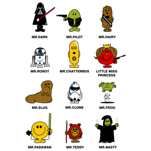 Mr-and-Miss-Star Wars Tee