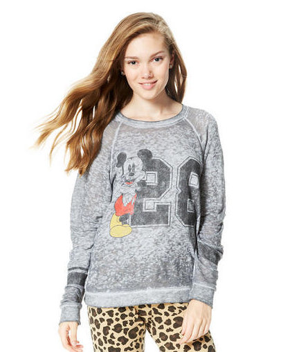 Mickey Burnout Vintage Sweatshirt