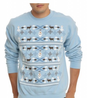 Disney Frozen Olaf Holiday Crewneck Sweatshirt