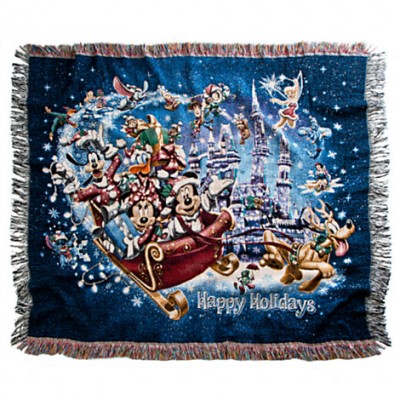 Mickey Mouse Holiday Throw