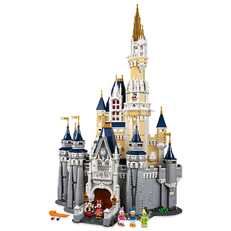 disney castle lego set