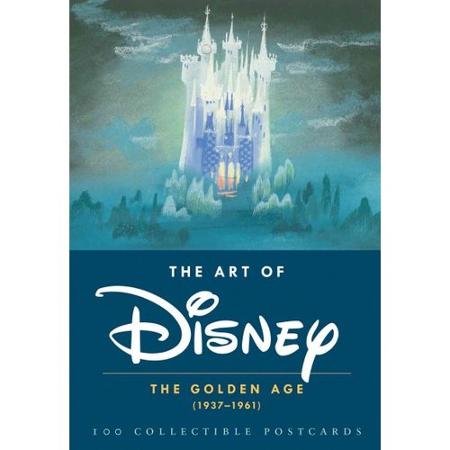 The Art of Disney - the Golden Age - Postcard Book