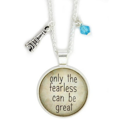 Disney Only the Fearless Can Be Great Necklace