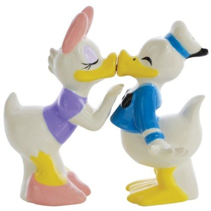Donald and Daisy Duck Salt and Pepper Shakers