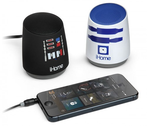 Darth Vader and R2D2 Rechargable Speakers