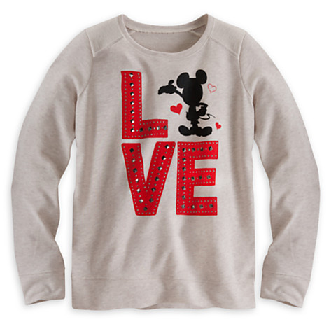 Mickey Mouse Love Sweatshirt