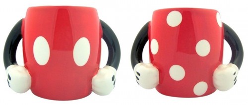 Mickey and Minnie Mouse Coffee Mugs