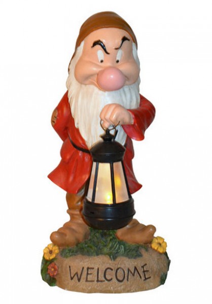 Disney Grumpy  Lighted Lantern Statue