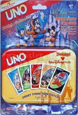 Disney Uno Theme Park Edition