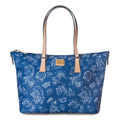 Dooney and Bourke Disneyana Navy Shopper Bag