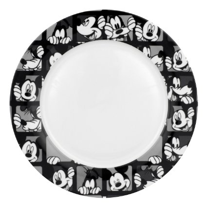 Mickey Mouse and Goofy Dinner Plates Set of Four | Mickey Fix