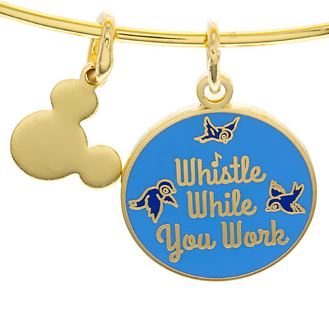 Disney Snow White Whistle While You Work Bracelet by Alex and Ani