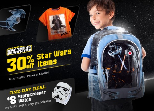 30% Star Wars Products at the Disney Store