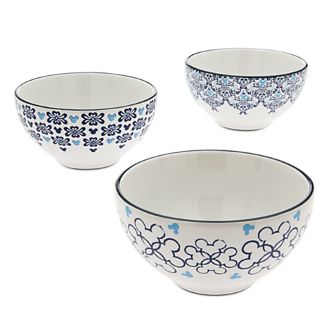 Disney Mickey Mouse Indigo Bowl Set