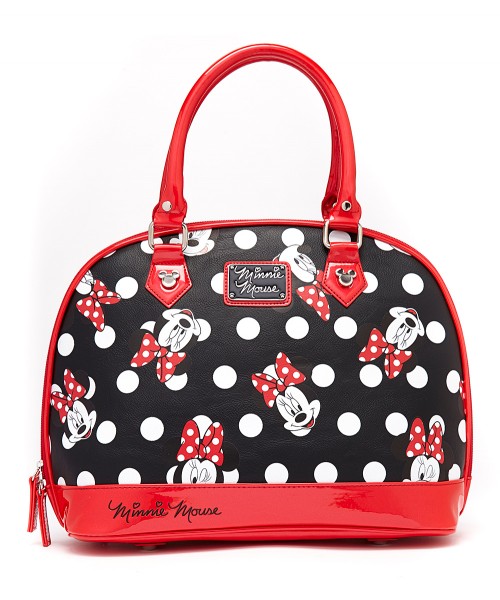 Minnie Mouse Polka Dot Bowler Bag