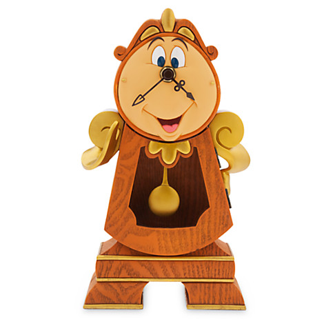 Disney Beauty and the Beast Cogsworth Clock