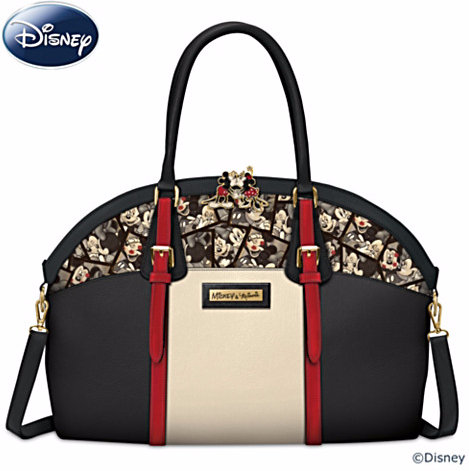 Mickey and Minnie Artistic Handbag