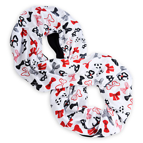 Minnie Mouse Bow Infinity Scarf