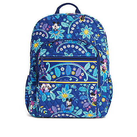 Mickey and Minnie Mouse Disney Dreaming Vera Bradley Campus Backpack