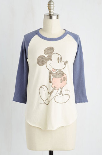 Mickey Mouse Baseball Tee