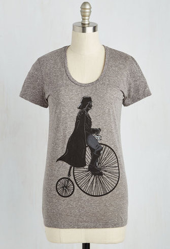 Darth Vader on a Unicycle Tee