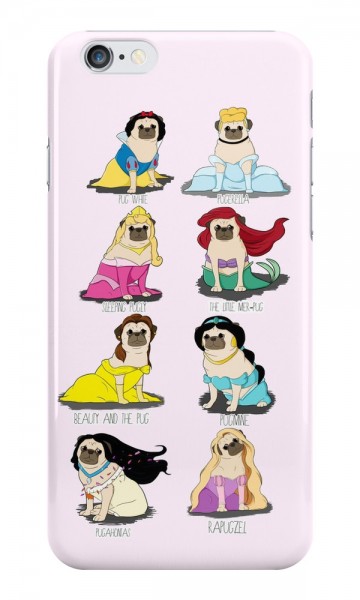 Pug Princesses iPhone Case