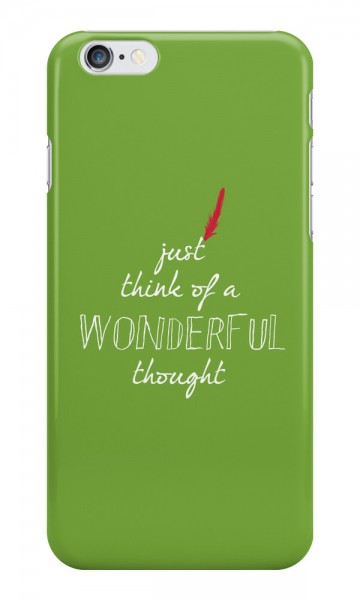 Peter Pan Wonderful Thought iPhone Case