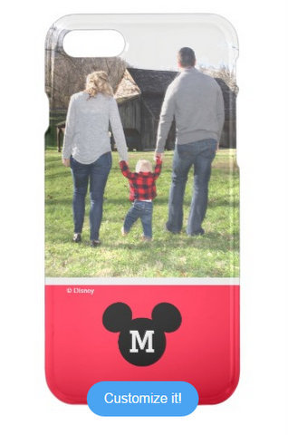 Mickey Mouse Monogram iPhone 7 Case