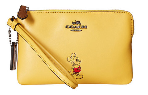 Coach Disney X Coach Long Zip Around Wallet With Mickey Mouse | Brixton  Baker