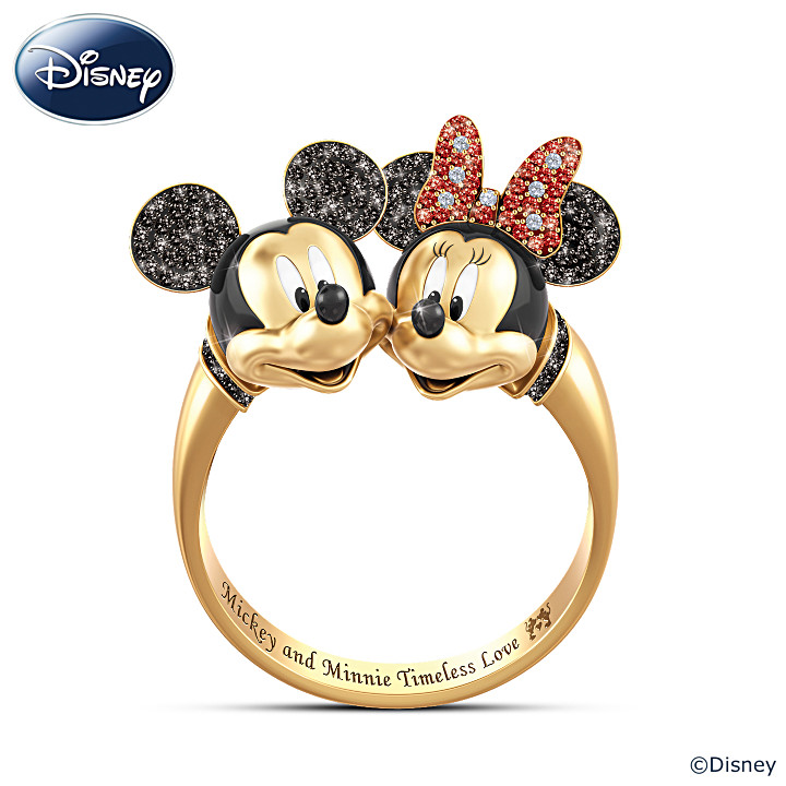 Mini Mouse Having Rings Mickey and Minnie Mouse Ring | Mickey Fix