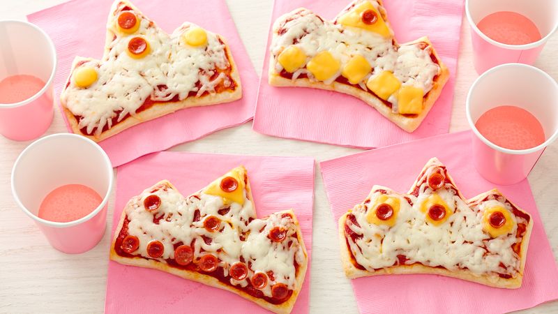 Tiara Shaped Pizza