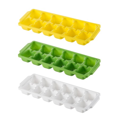 colorful ice cube trays