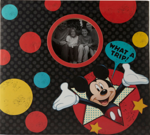 mickey scrapbook