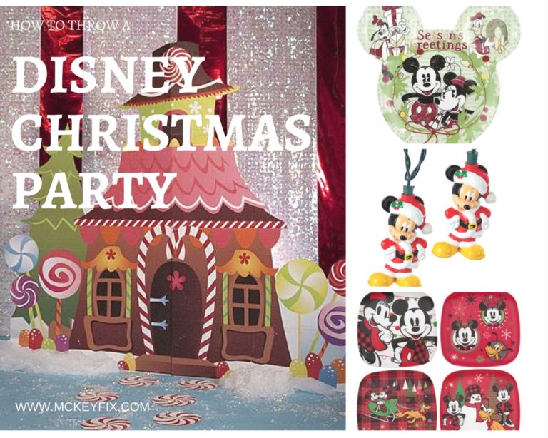 How To Throw a Disney Christmas Party Mickey Fix