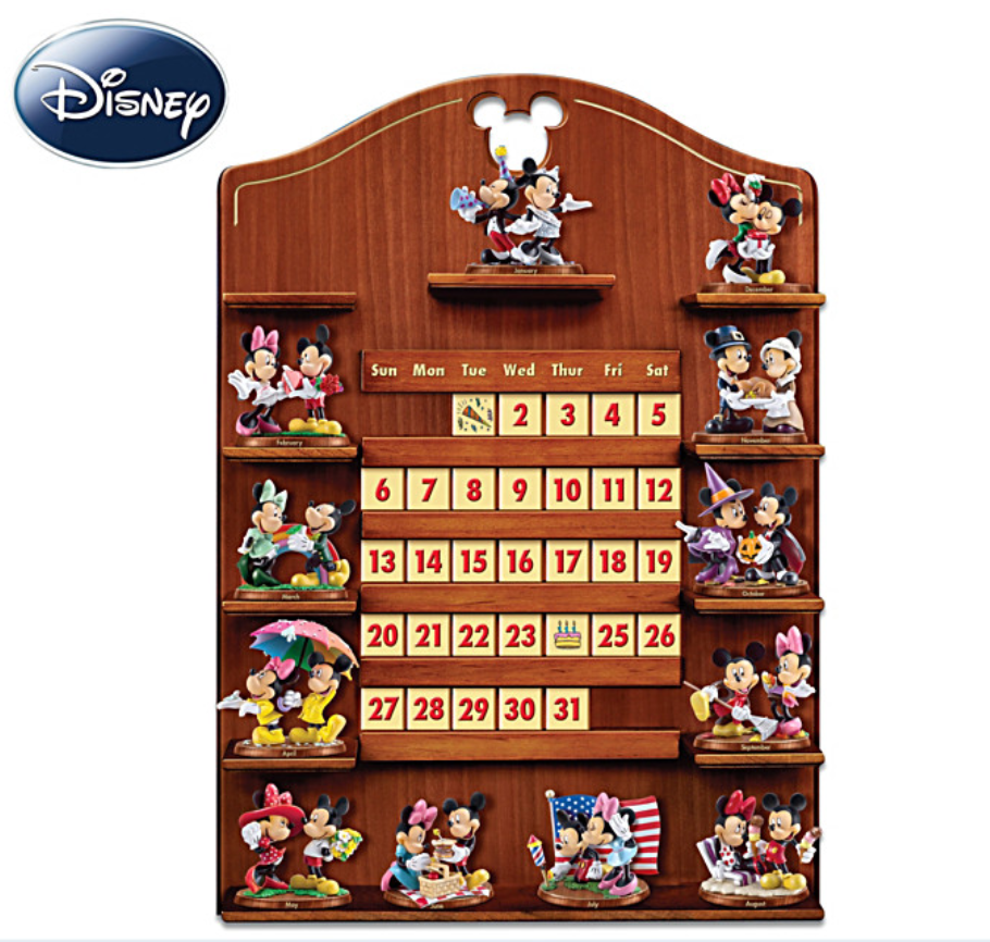 Disney Mickey and Minnie Perpetual Calendar Mickey Fix