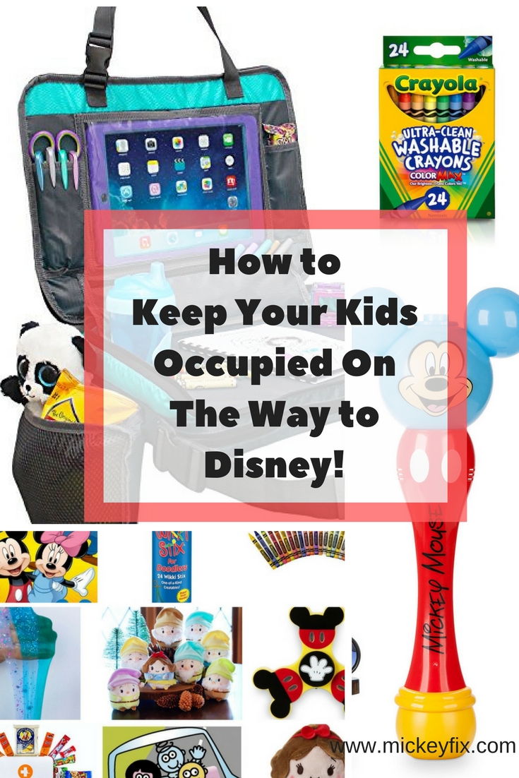 How To Keep Your Kids Occupied On The Way To Disney | Mickey Fix